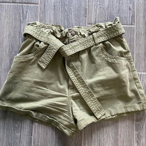 Abercrombie&Fitch Forest green shorts